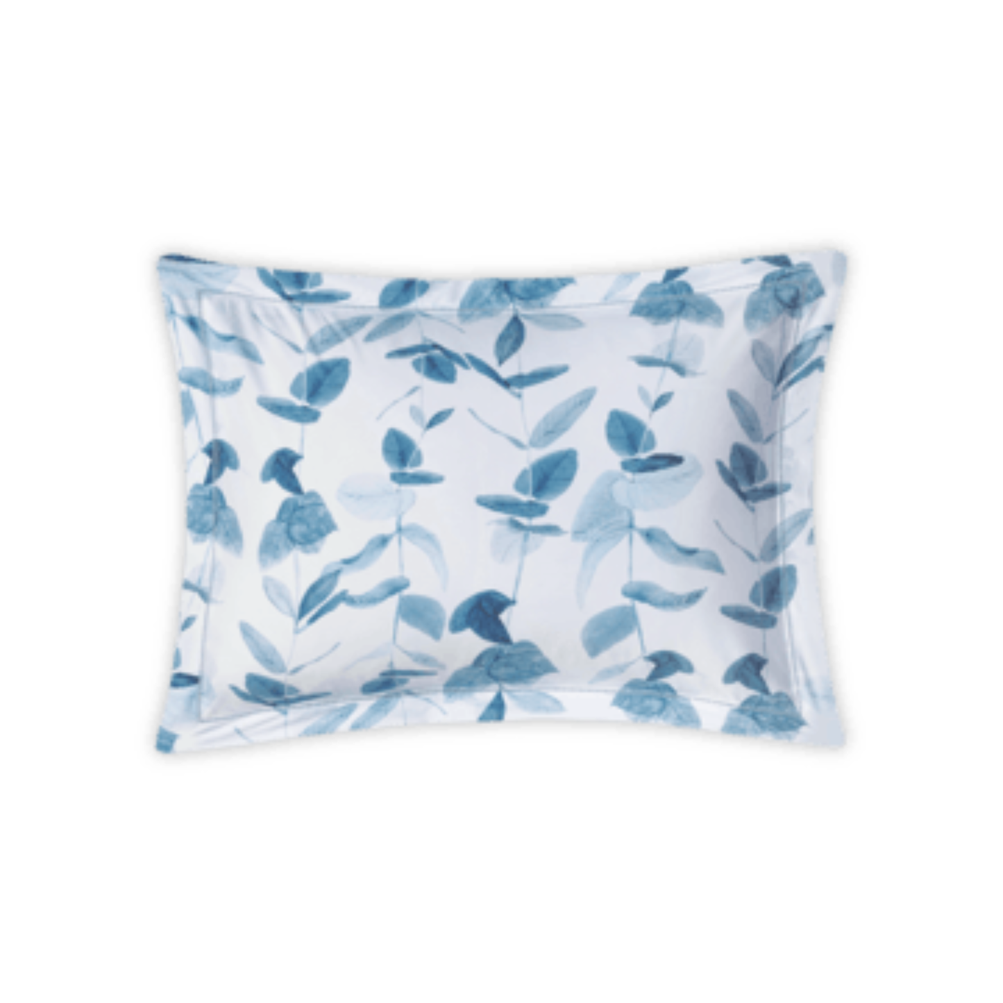 Silo of Boudoir Sham of Matouk Schumacher Antonia Bedding in Hazy Blue Color