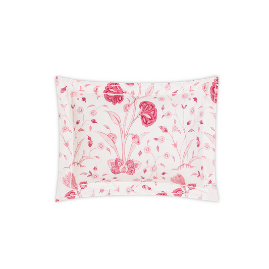 Boudoir Sham Silo of Matouk Schumacher Khilan Bedding Color Peony