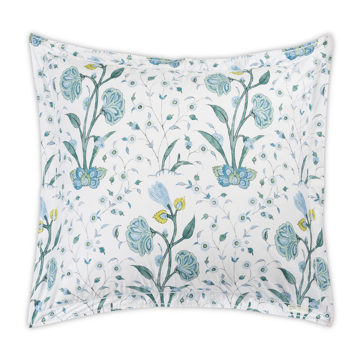 Euro Sham Silo of Matouk Schumacher Khilan Bedding Color Blue