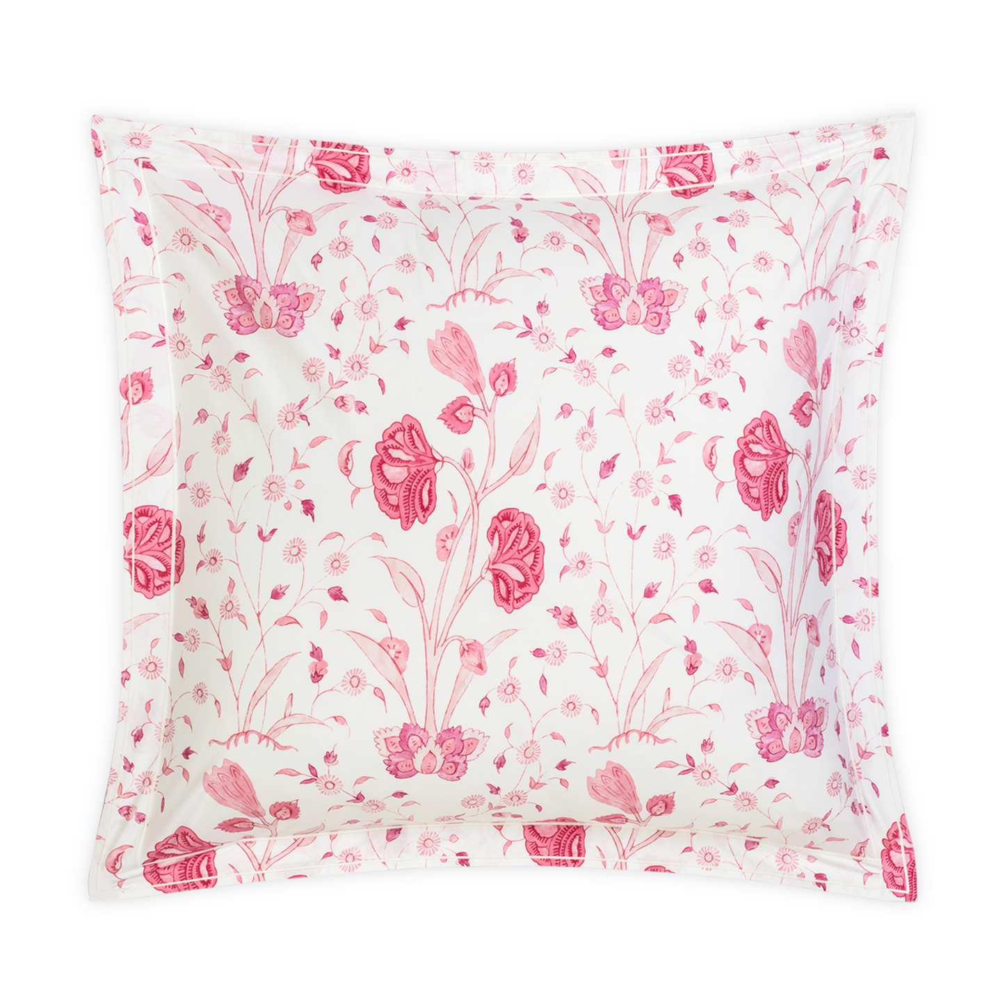 Euro Sham Silo of Matouk Schumacher Khilan Bedding Color Peony