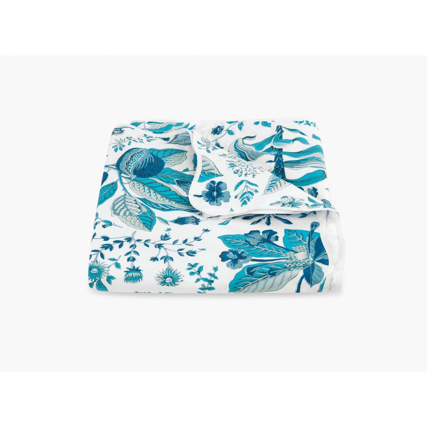 Matouk Schumacher Pomegranate Bedding Duvet Cover Prussian Blue Fine Linens