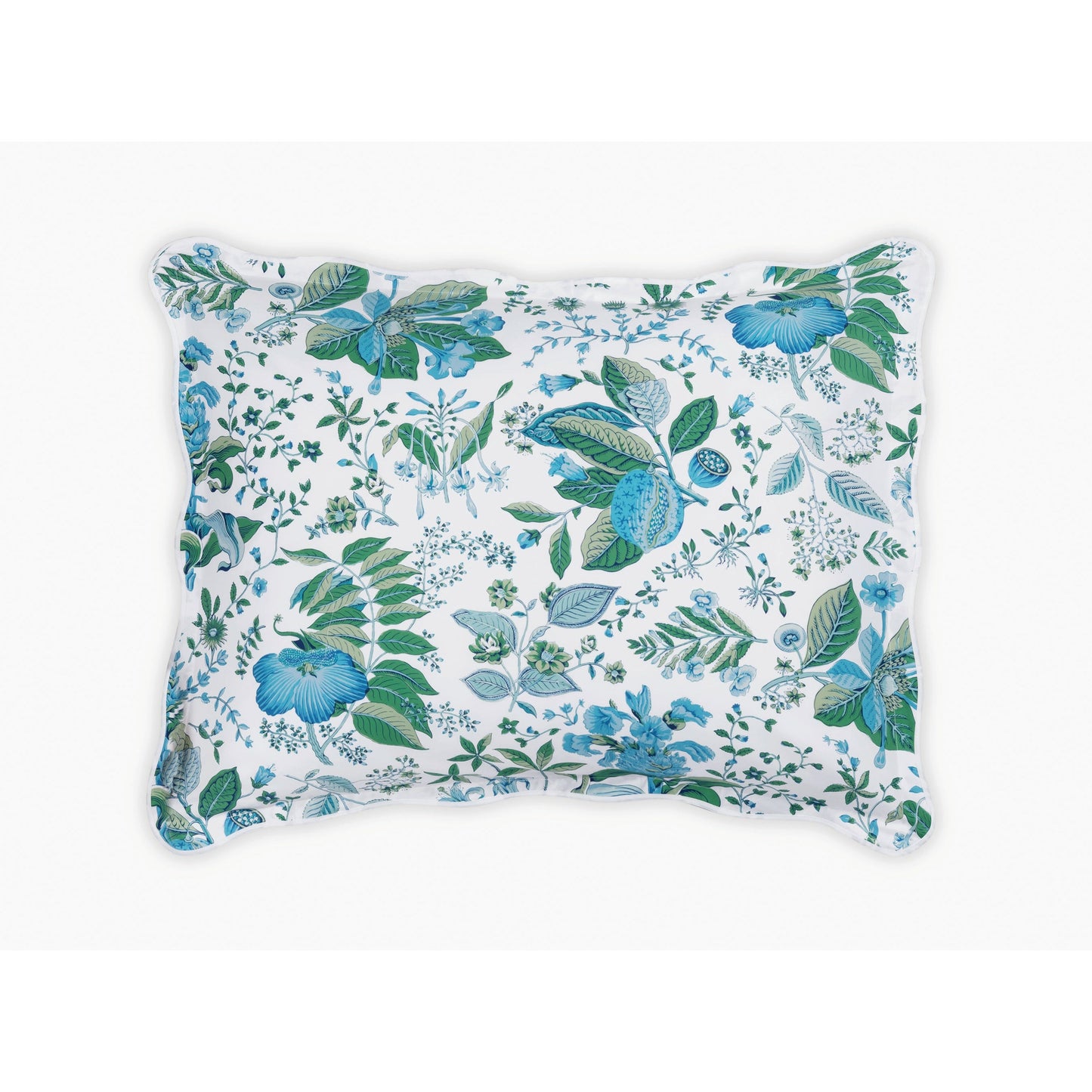 Matouk Schumacher Pomegranate Bedding Standard Sham Sea Fine Linens