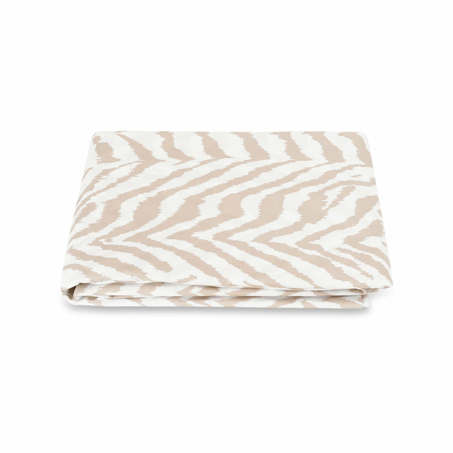 Matouk Schumacher Quincy Fitted Sheet in Sand Fine Linens