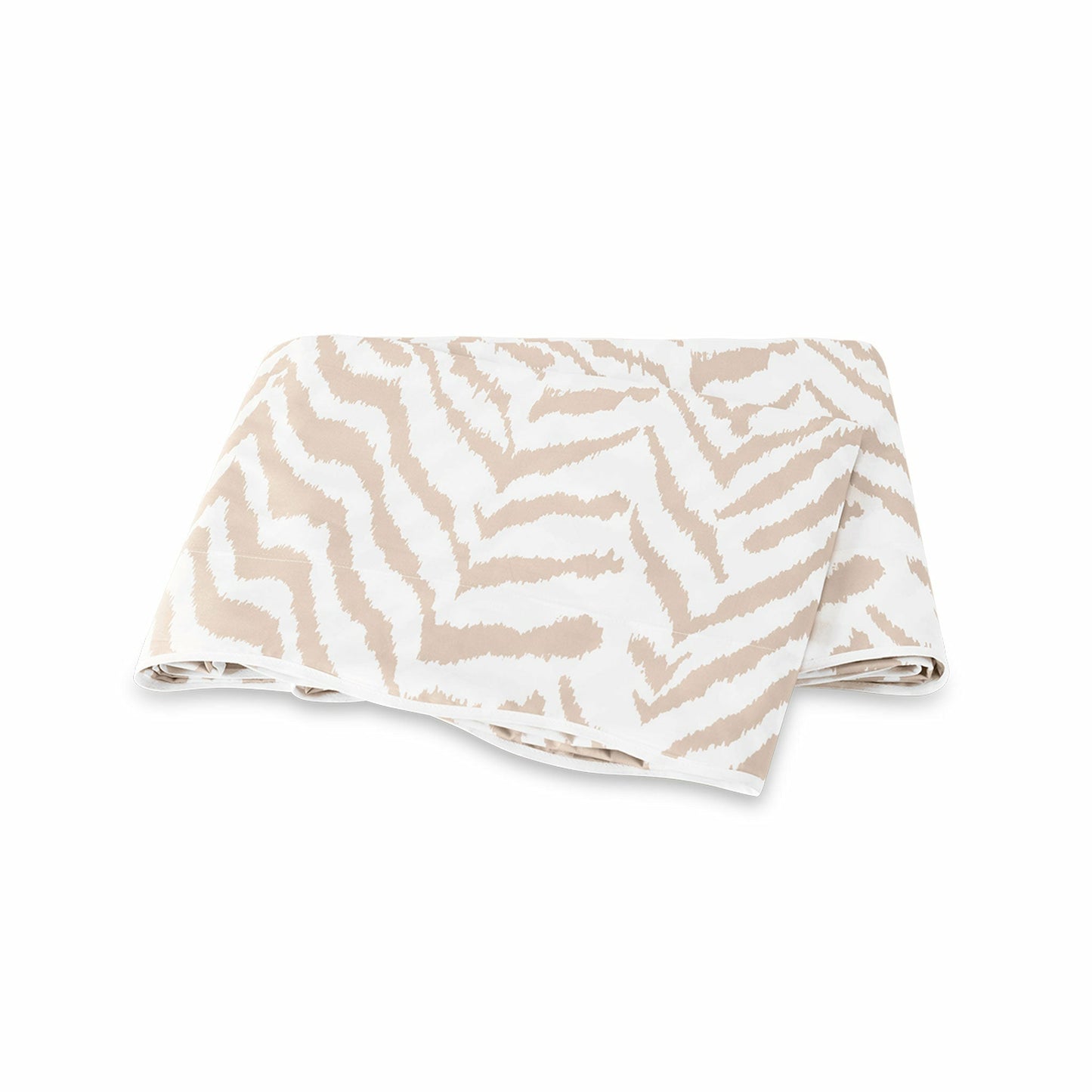 Matouk Schumacher Quincy Bedding Flat Sheet Sand Fine Linens