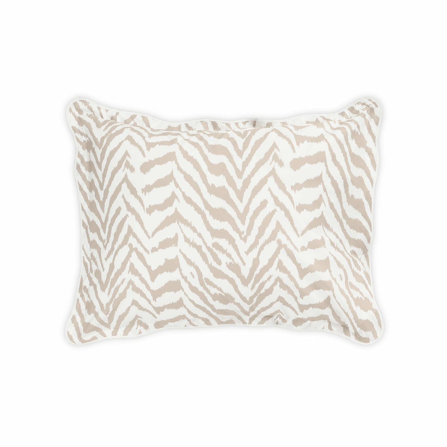 Matouk Schumacher Quincy Bedding Standard Sham Sand Fine Linens