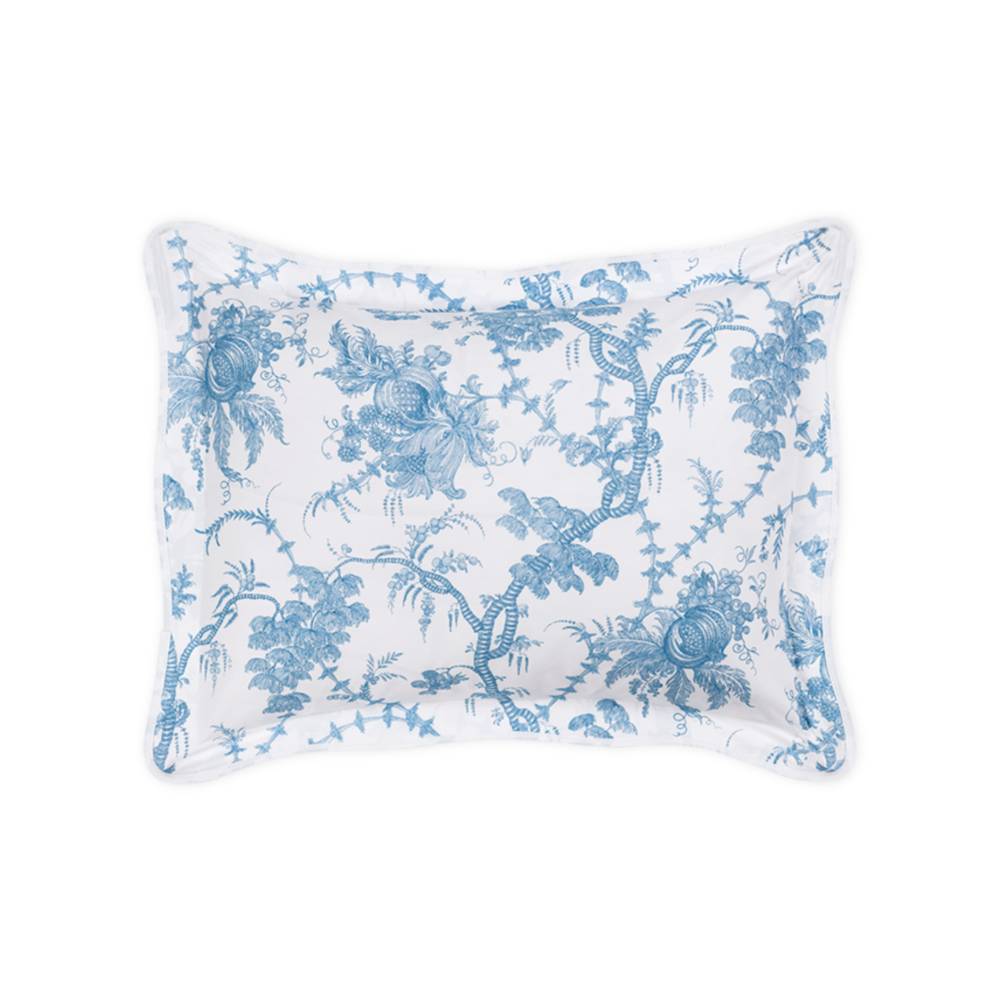 Boudoir Sham of Matouk Schumacher San Cristobal Bedding in Sky Color