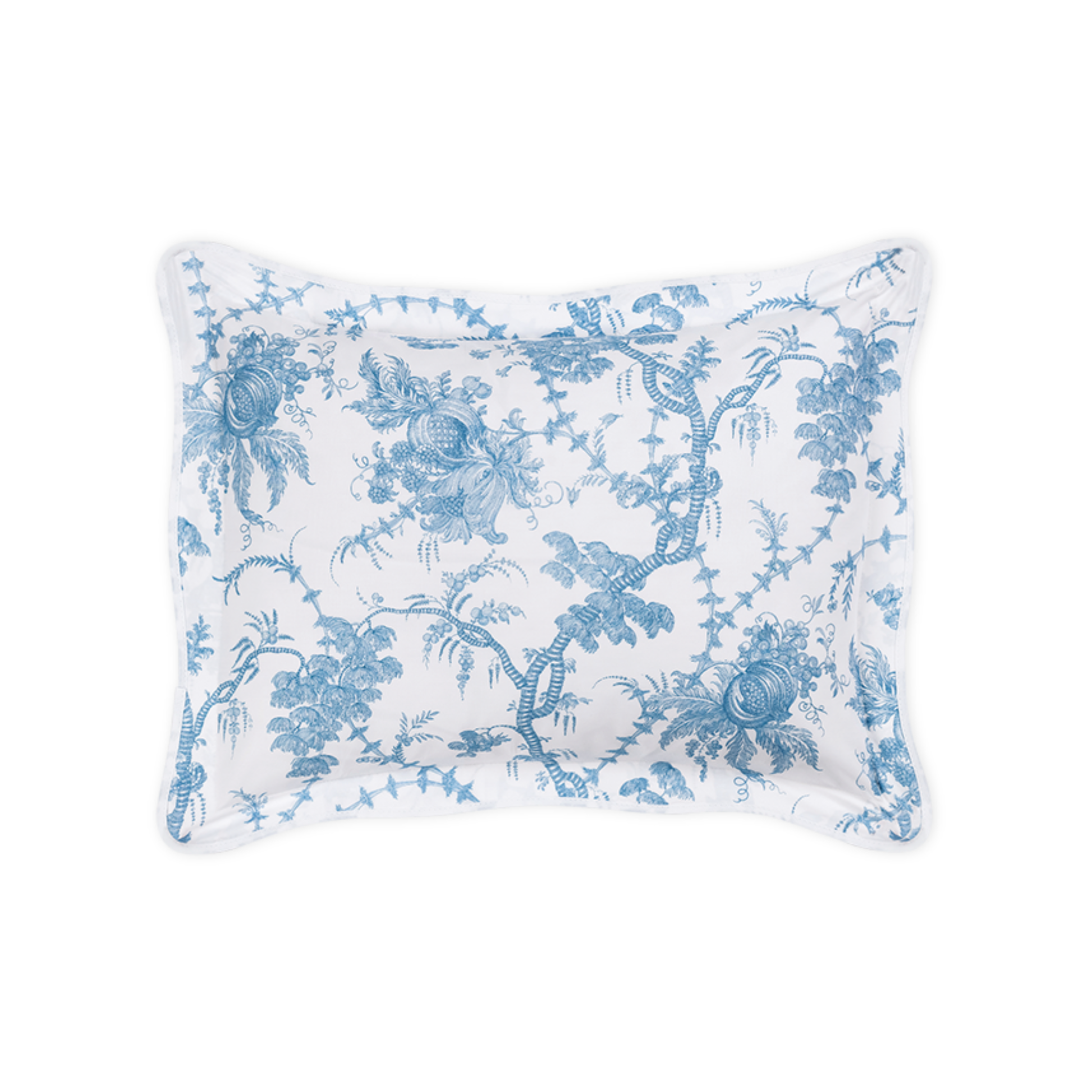 Boudoir Sham of Matouk Schumacher San Cristobal Bedding in Sky Color