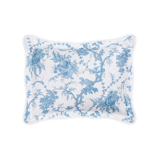 Boudoir Sham of Matouk Schumacher San Cristobal Bedding in Sky Color