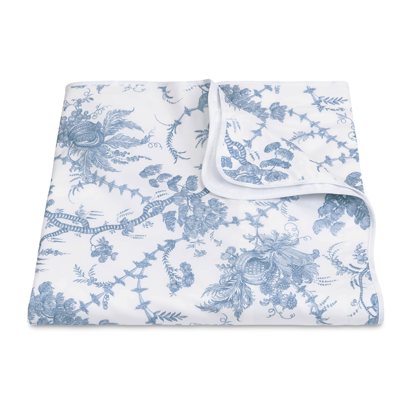 Duvet Cover of Matouk Schumacher San Cristobal Bedding in Sky Color
