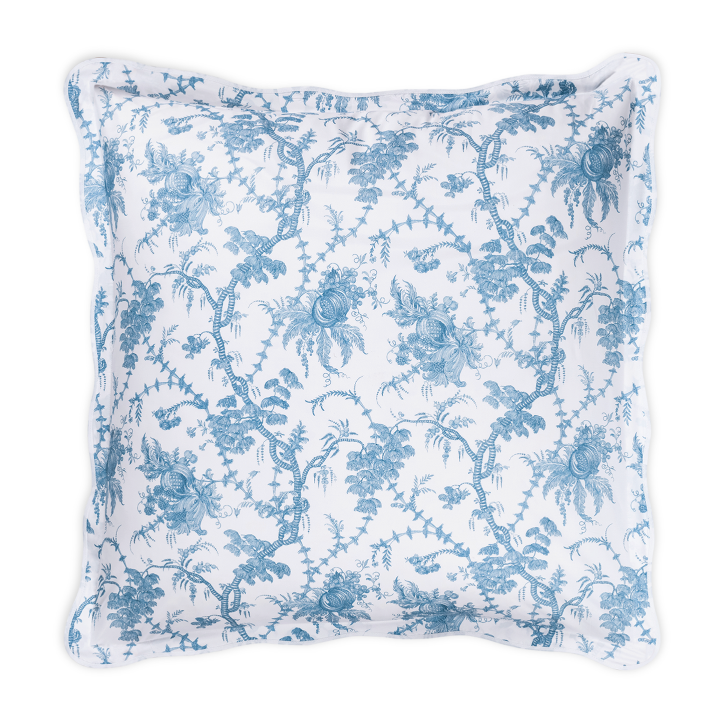 Euro Sham of Matouk Schumacher San Cristobal Bedding in Sky Color