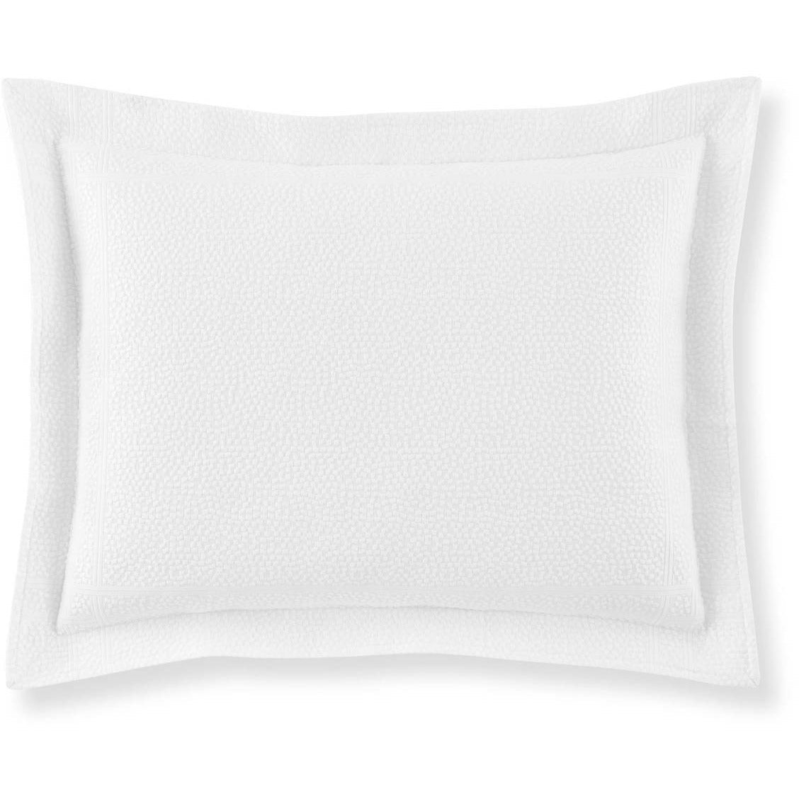 Montauk Sham White Fine Linens