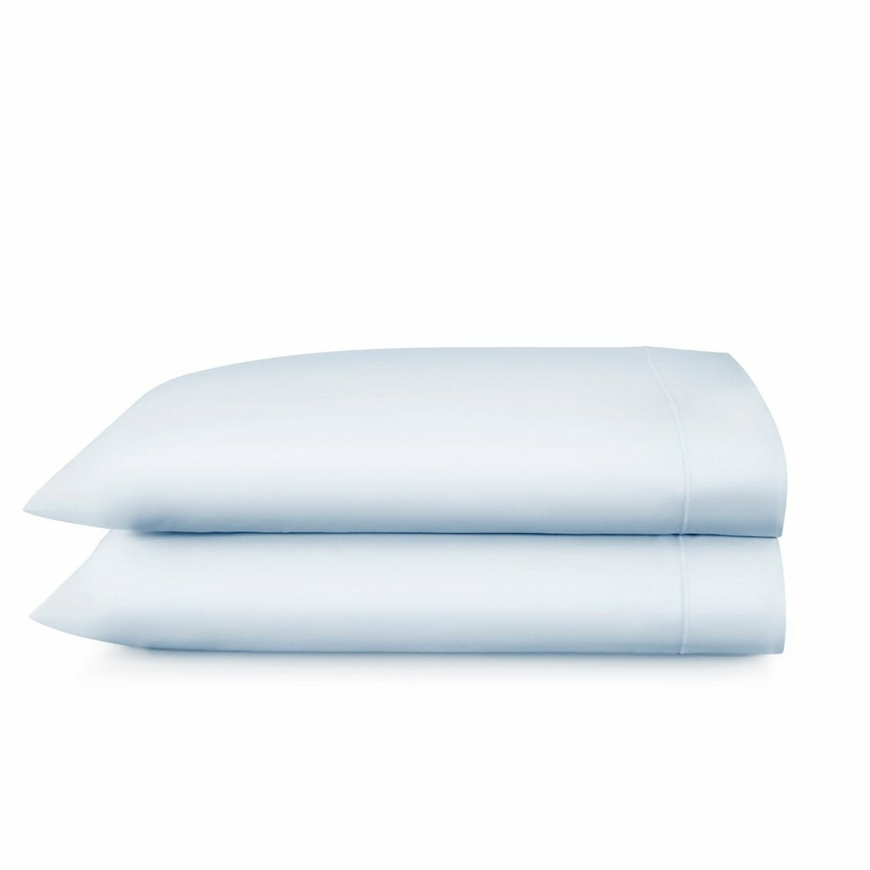 Peacock Alley Soprano Bedding Pair Of Two Pillowcases Barely Blue Fine Linens