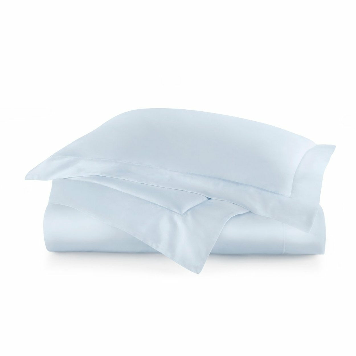 Peacock Alley Soprano Bedding Duvet Cover Barely Blue  Fine Linens