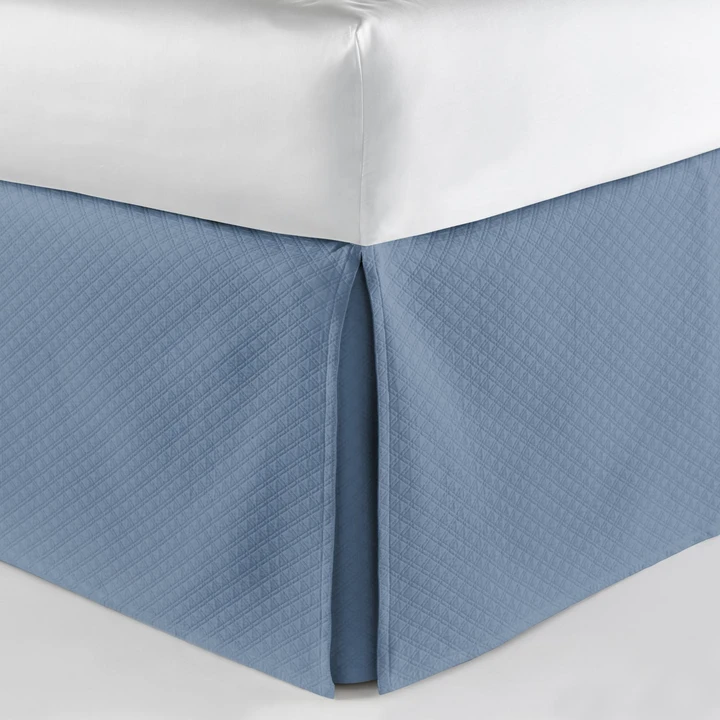 Peacock Alley Alyssa Bedding Bed Skirt Chambray Fine Linens