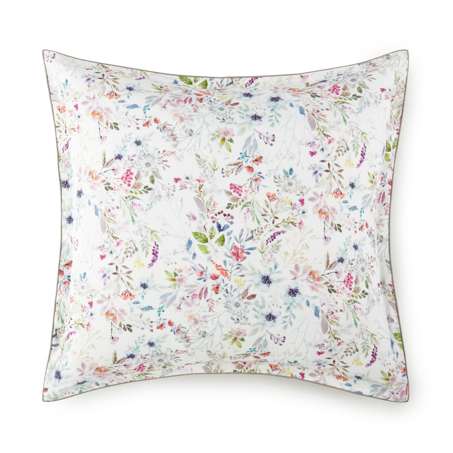 Euro Sham Silo of Peacock Alley Chloe Collection in Color Floral