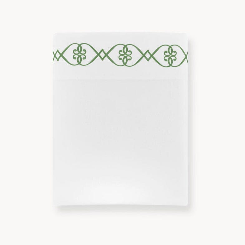 Flat Sheet | Peacock Alley Concerto Bedding in Green