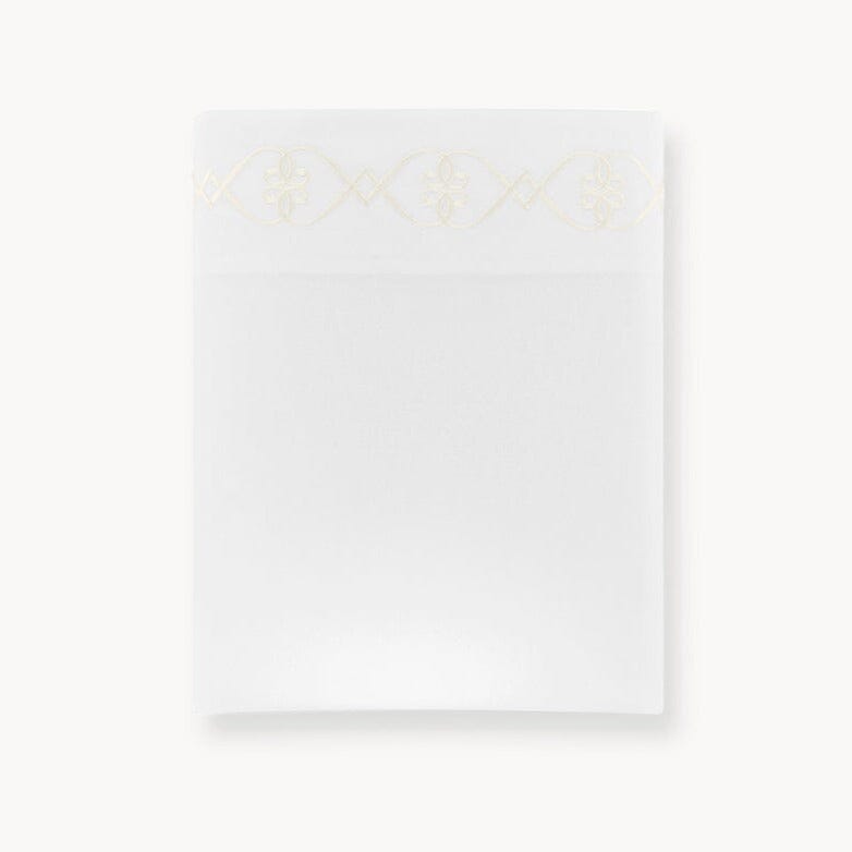 Flat Sheet | Peacock Alley Bedding | Concerto Pearl Cotton Sheets at Fig Linens and Home