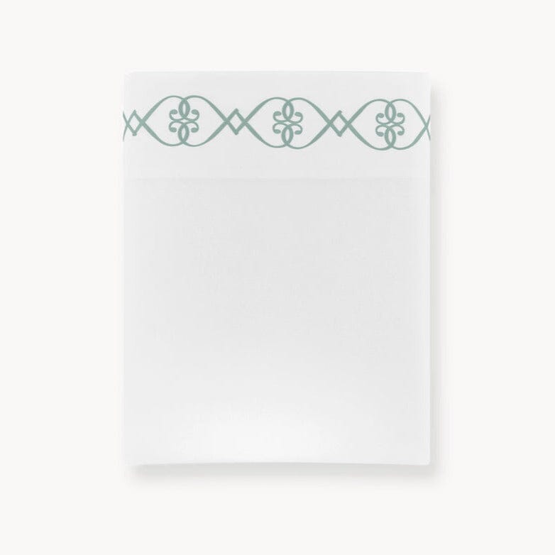 Peacock Alley Flat Sheet Sea Glass | Concerto Seaglass Sheets by Peacock Alley