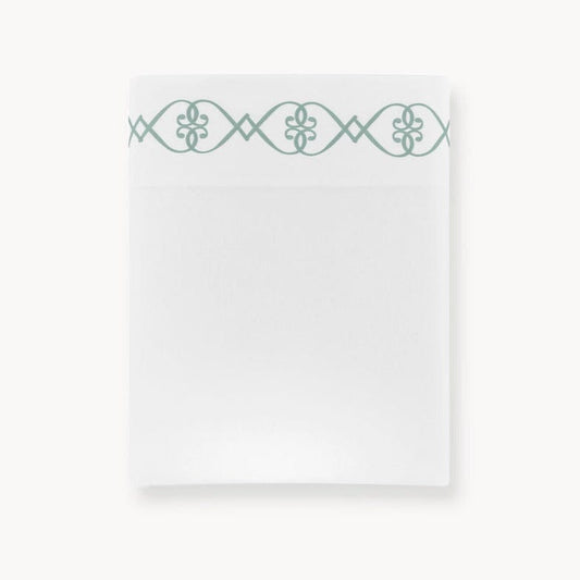 Peacock Alley Flat Sheet Sea Glass | Concerto Seaglass Sheets by Peacock Alley