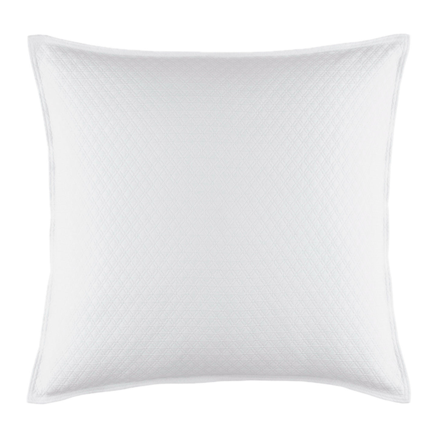 Euro Sham of White Pine Cone Hill Diamond Matelassé Bedding