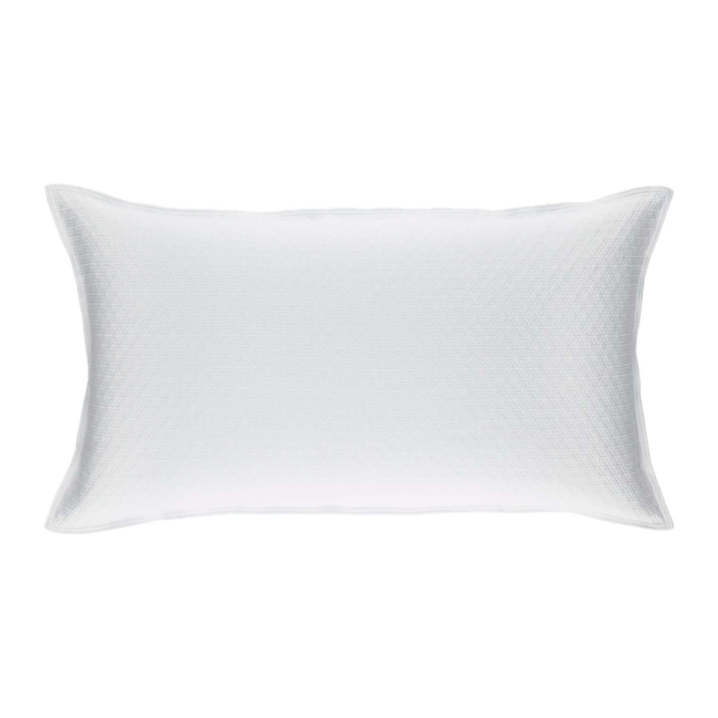 King Sham of White Pine Cone Hill Diamond Matelassé Bedding