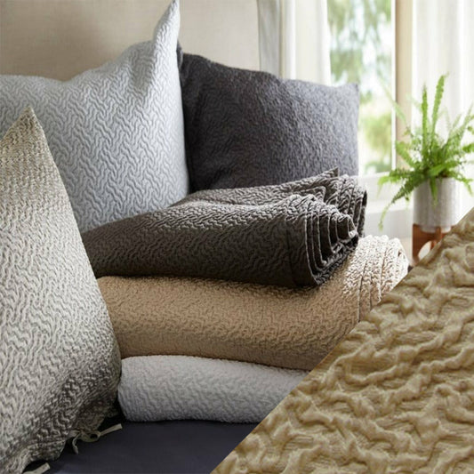 SDH Allegro Bedding Main Parchment Fine Linens