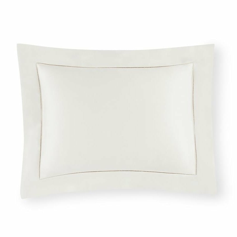 Sferra Giza 45 Sateen Sham Ivory Silo Fine Linens