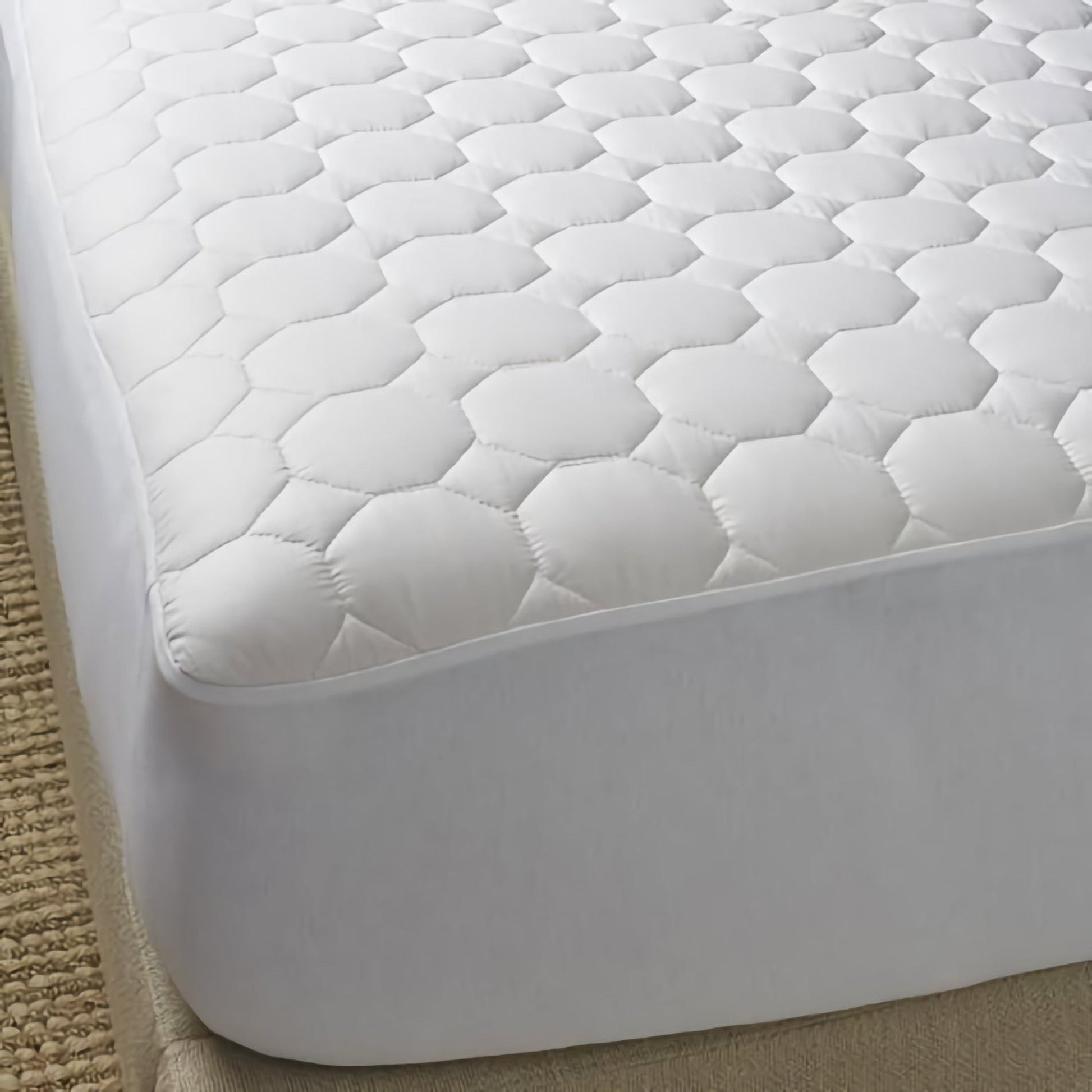 Scandia Home Pure Cotton Mattress Pad Fine Linens