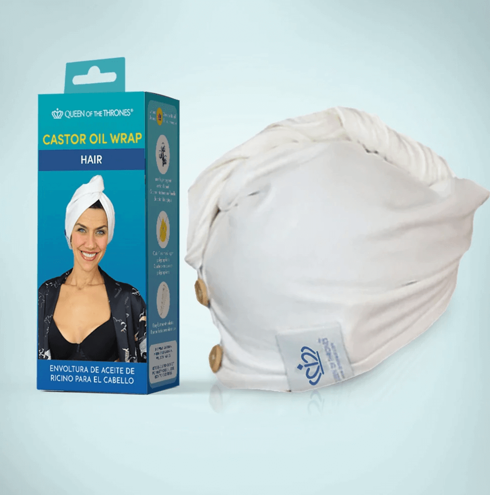 Image of Queen of the thrones castor oil hair wrap