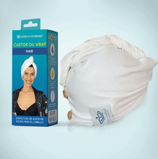 Image of Queen of the thrones castor oil hair wrap