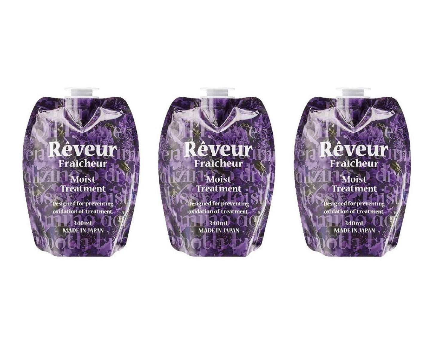 Reveur Freshur Moist Treatment Refill 340Ml Set Of 3 | Japan