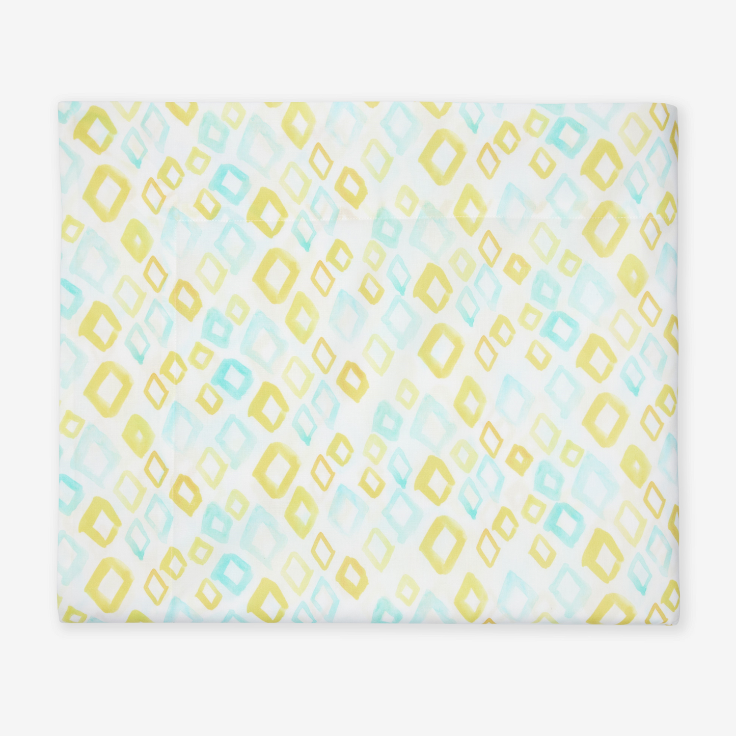 Silo of Sferra Geometrico Bedding Flat Sheet Aqua