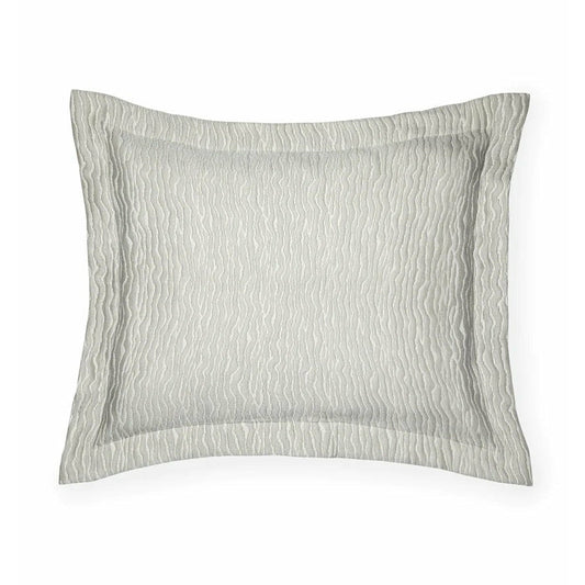 Sferra Ondate Bedding Sham Titanium Fine Linens