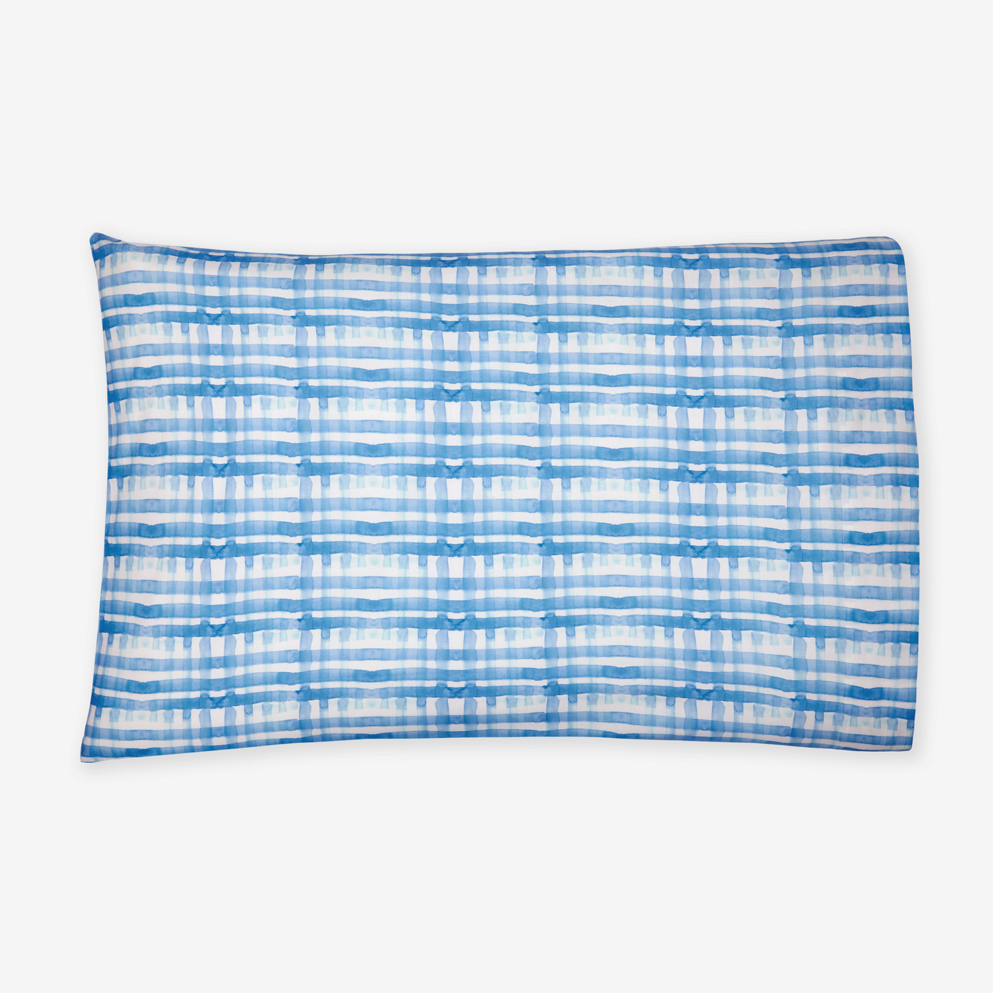 Silo of Pillowcase of Sferra Plaidino Bedding in Clearwater Color