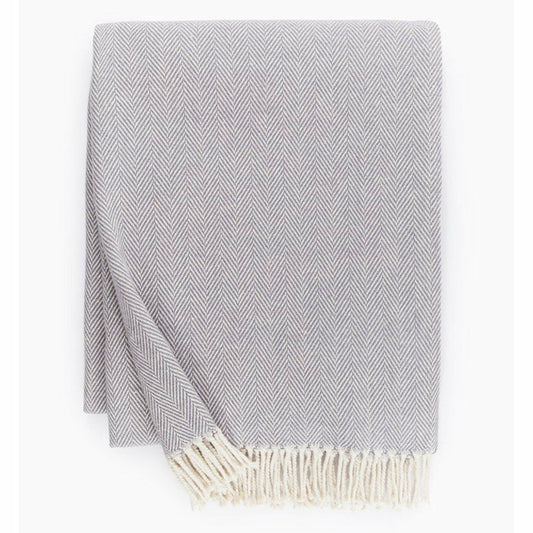 Sferra Celine Throw Blanket Main Lilac Fine Linens