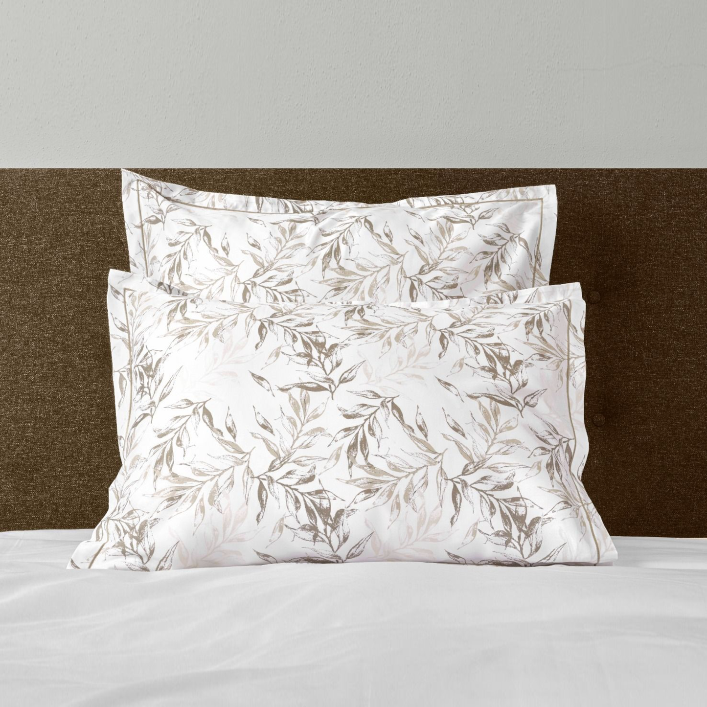 Shams of Signoria Natura Bedding in Beige Color