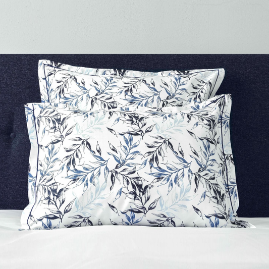 Shams of Signoria Natura Bedding in Blue Color