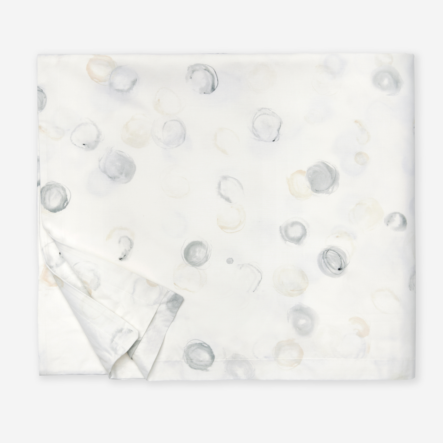 Silo of Flat Sheet Sferra Punti Bedding in Platinum Color