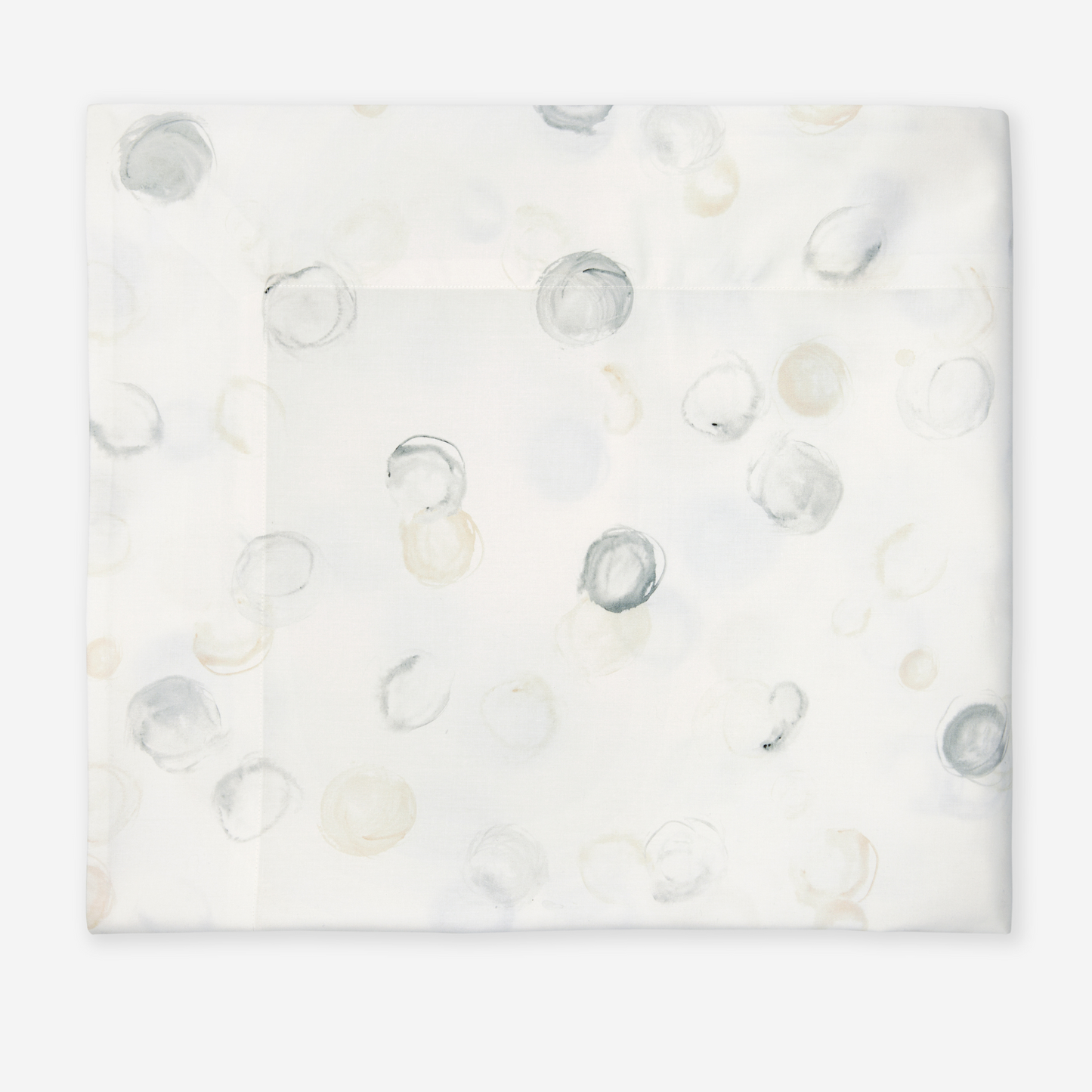 Silo of Quilt Sferra Punti Bedding in Platinum Color