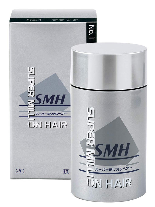 Ruan Super Million Hair 20G No.1 Black For Thinning Hair Loss Alopecia Areata Gray Hair Japan