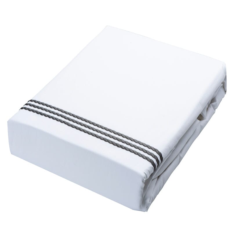 Windsor Duvet Cover in Gray - Downright Bedding at Fig Linens and Home