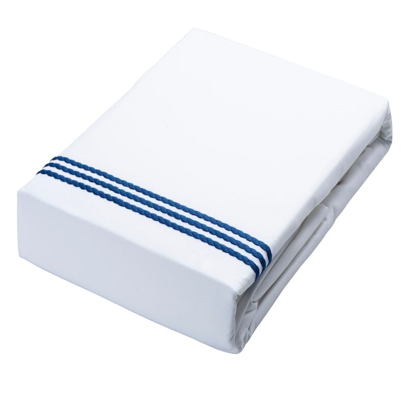 Windsor Duvet Cover in Navy Blue - Downright Bedding at Fig Linens and Home