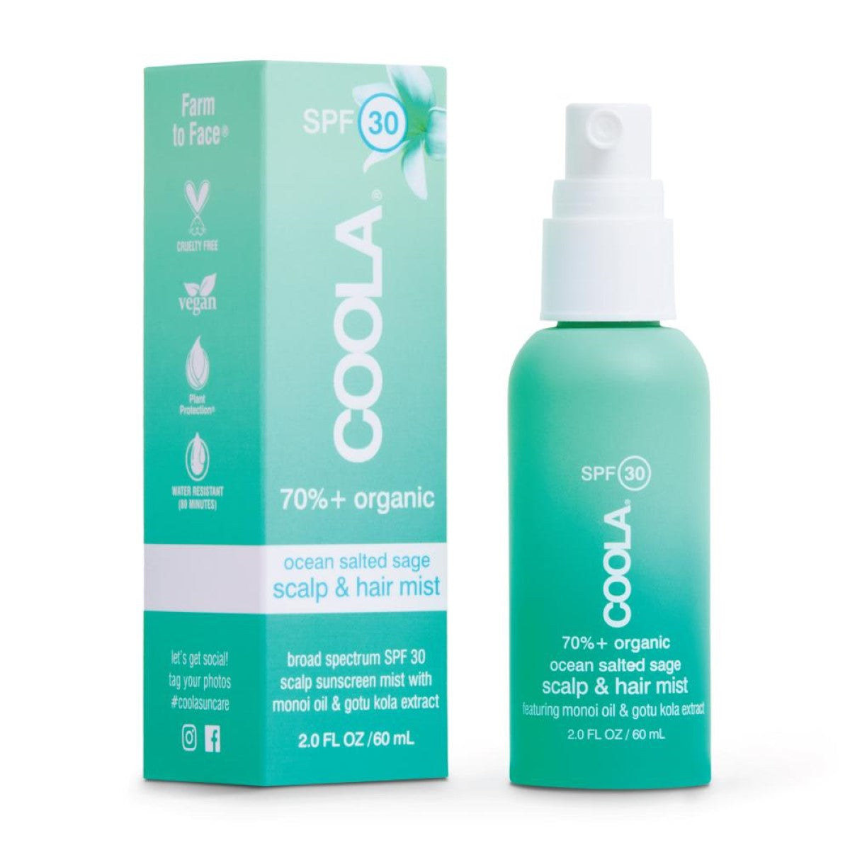 COOLA Suncare Scalp & Hair Mist Sunscreen (2 fl oz) #10083347