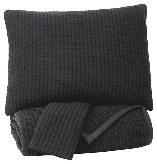 Thornam  King Coverlet Set