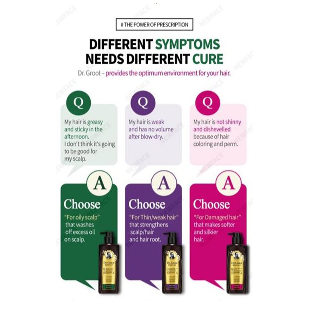 [DR.GROOT] BUNDLE OF 2,3,5 CLEARANCE SALES Anti Hair Loss Treatment For Damaged Hair 300ml