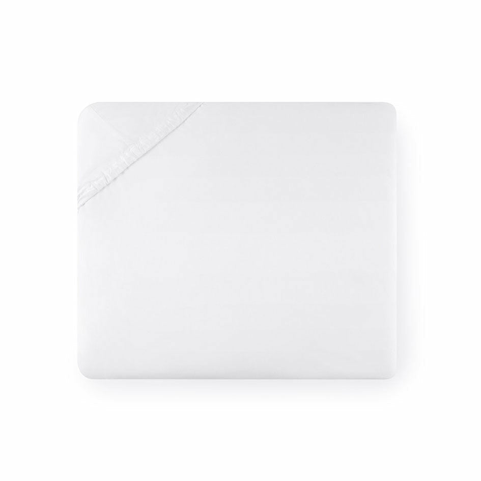 Sferra Celeste Fitted Sheet White Fine Linens