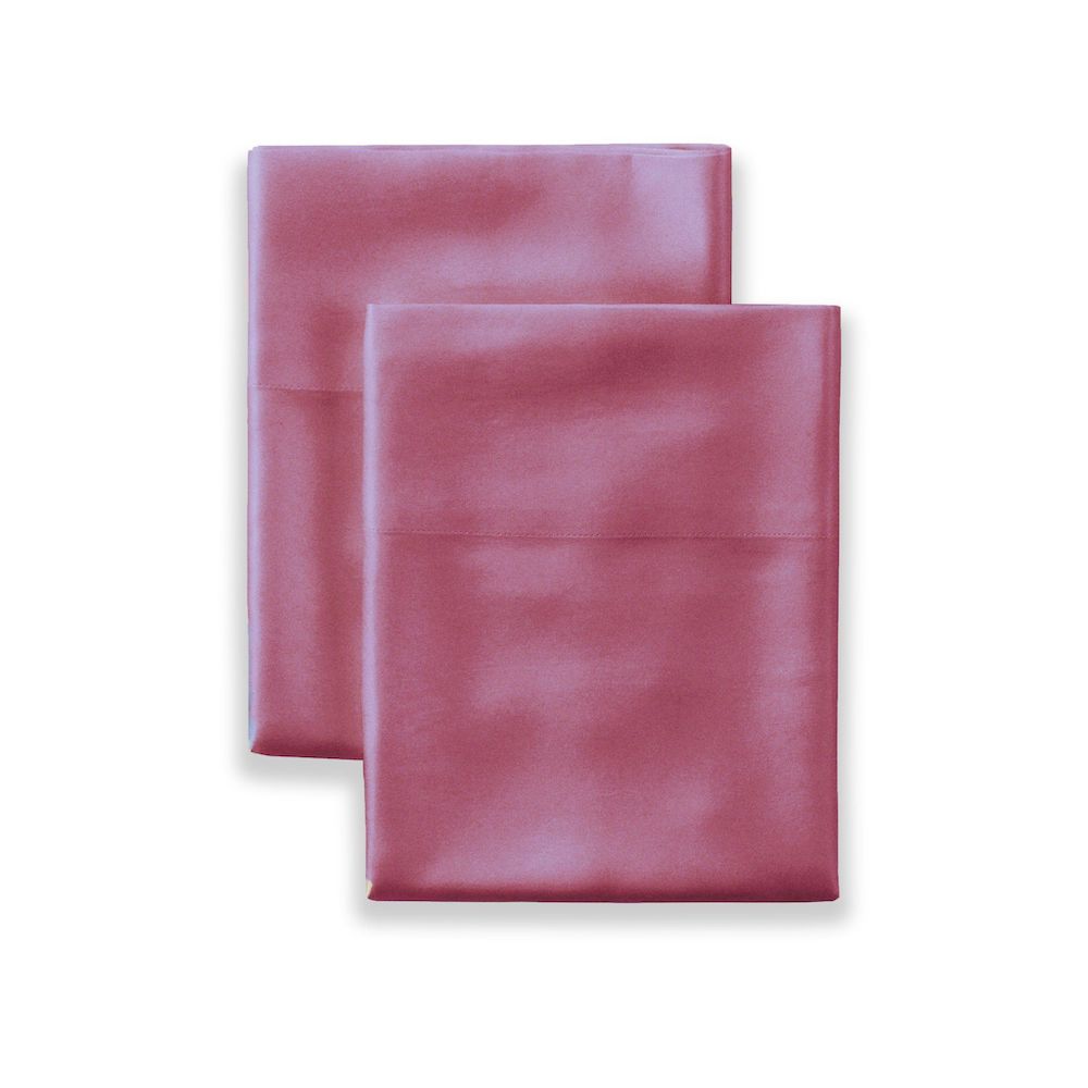 Shocking  Charmeuse Basics Pillowcases by Ann Gish - Fig Linens