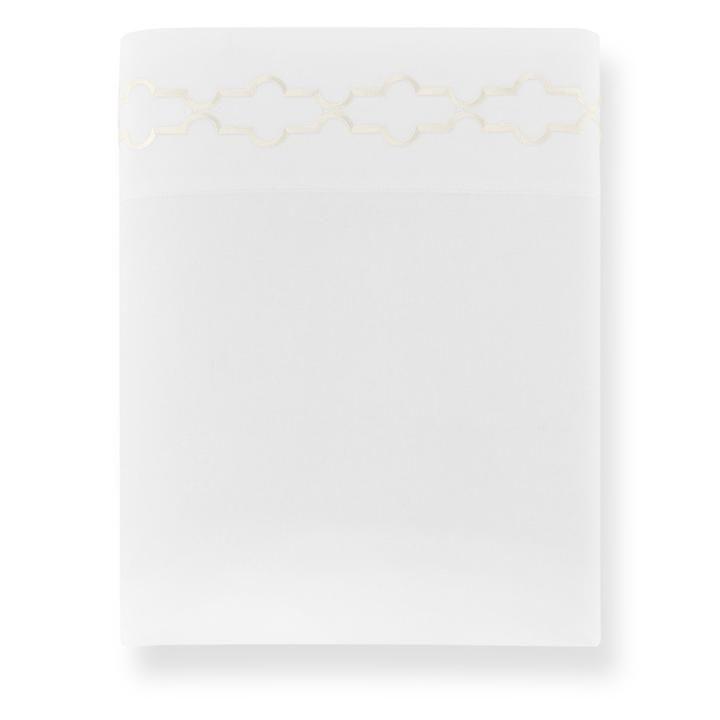 Tempo Pearl Embroidered Sheets by Peacock Alley | Fig Linens and Home