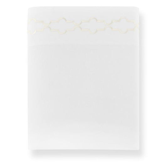 Tempo Pearl Embroidered Sheets by Peacock Alley | Fig Linens and Home