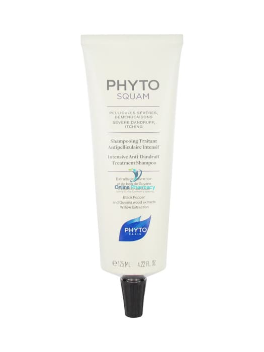 Phyto Phytosquam Intensive Anti-Dandruff Treatment Shampoo 125ml